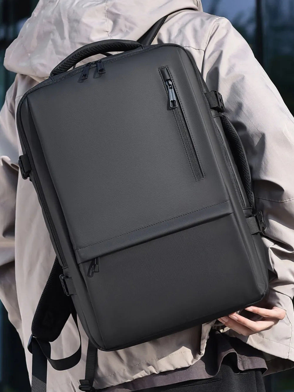 Multi-Pockets Adjustable Straps Backpack Bag Easy Apparels