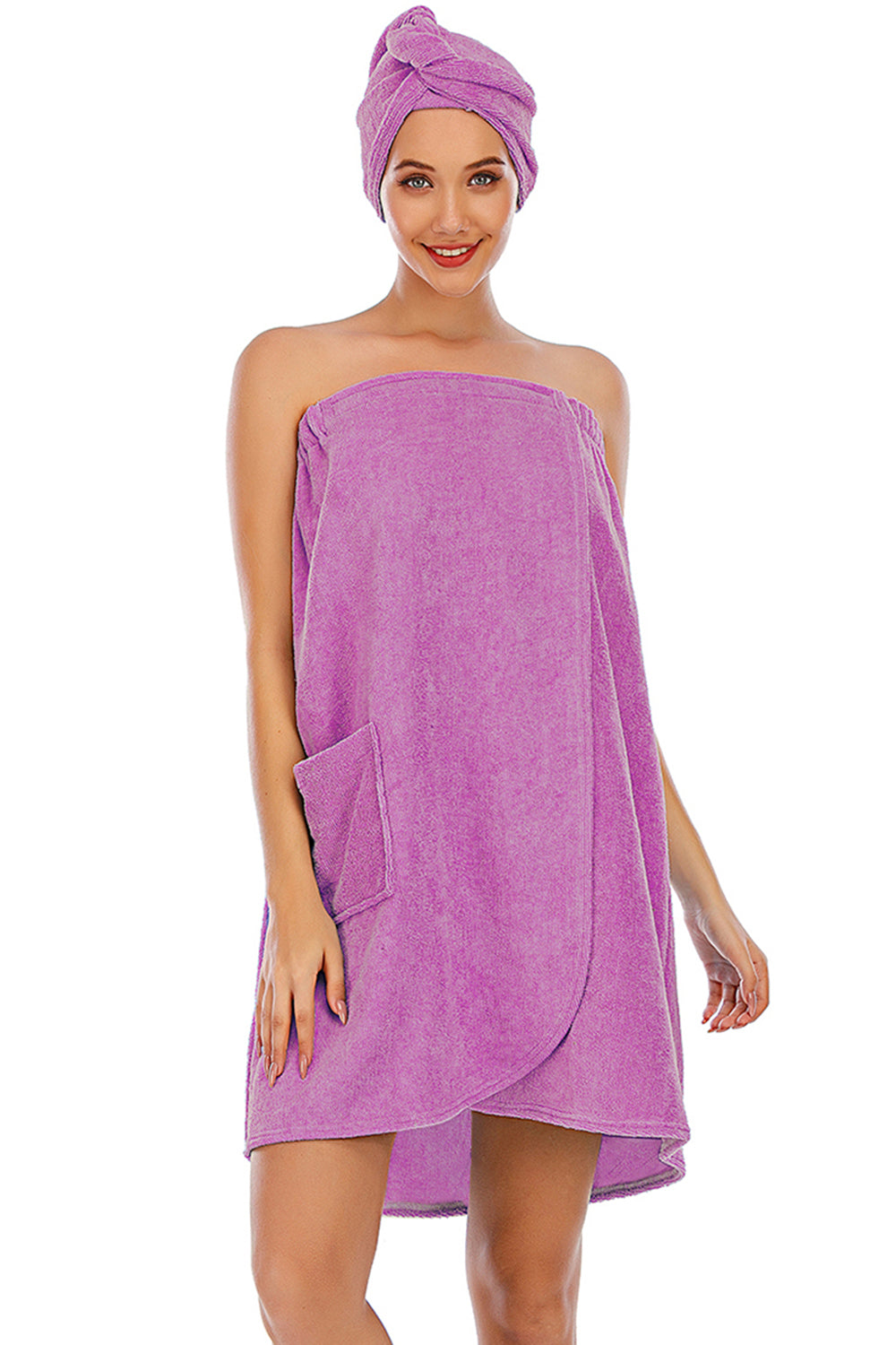 Strapless Robe with pocket Easy Apparels