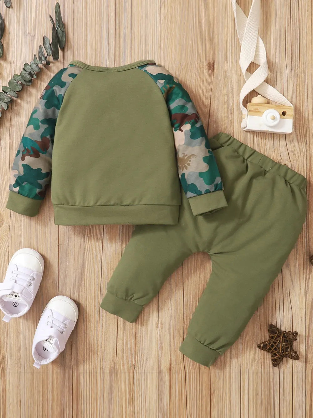 Children's Camouflage Top and Pants Set Easy Apparels