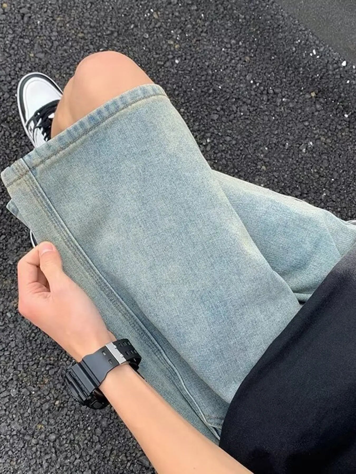 Men's Full Size Relaxed Fit Denim Shorts Plus Size Easy Apparels