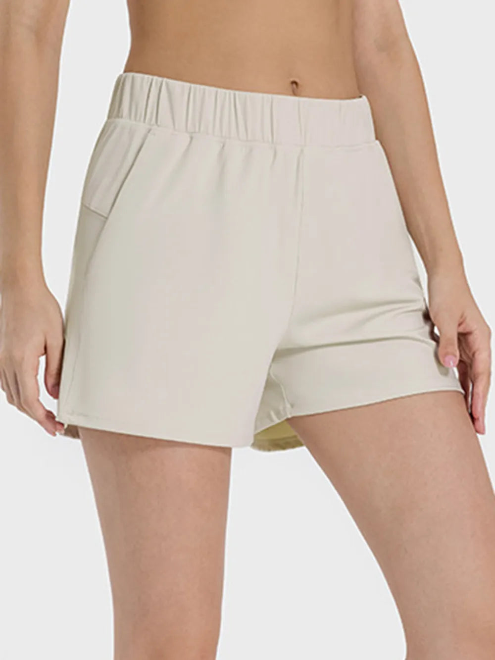 Millennia Elastic Waist Active Shorts Easy Apparels