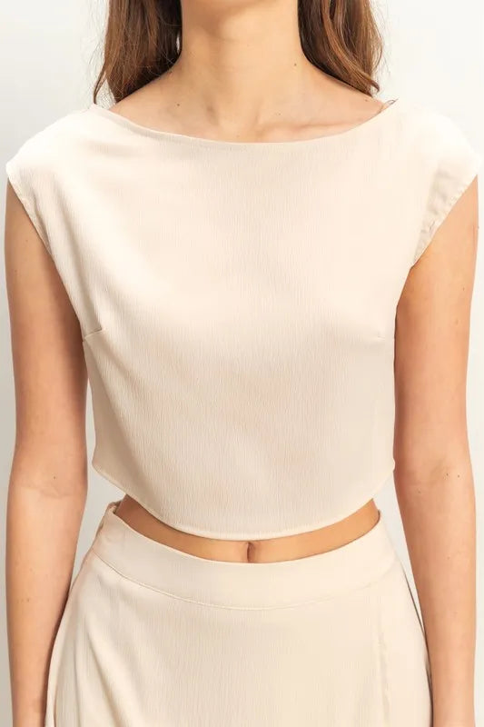 HYFVE Sleeveless Top and Maxi Skirt Set Easy Apparels