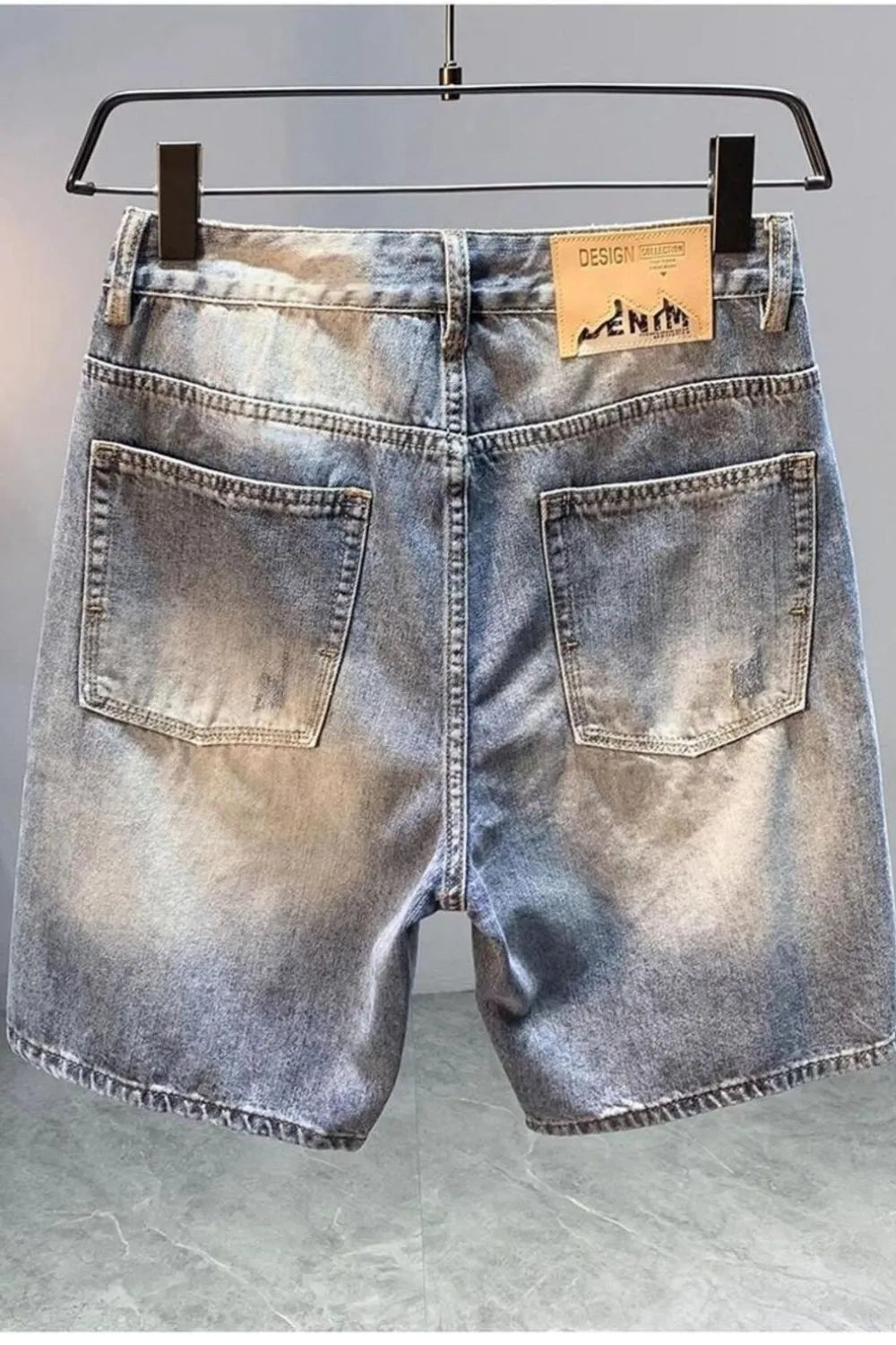 Men's Distressed Denim Shorts Easy Apparels