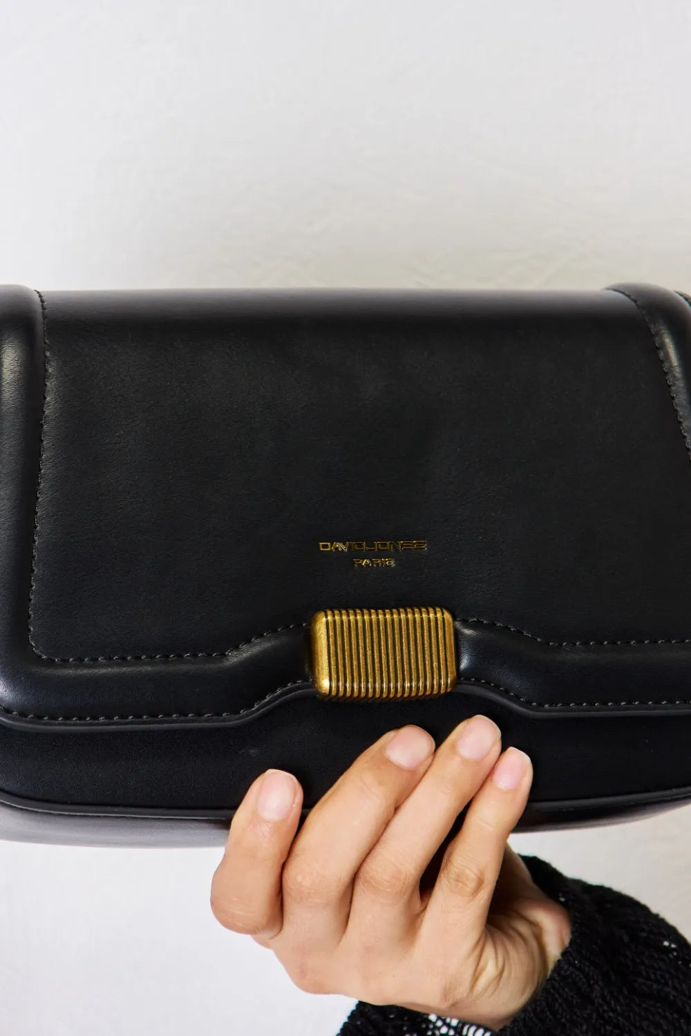 David Jones PU Leather Crossbody Bag Easy Apparels