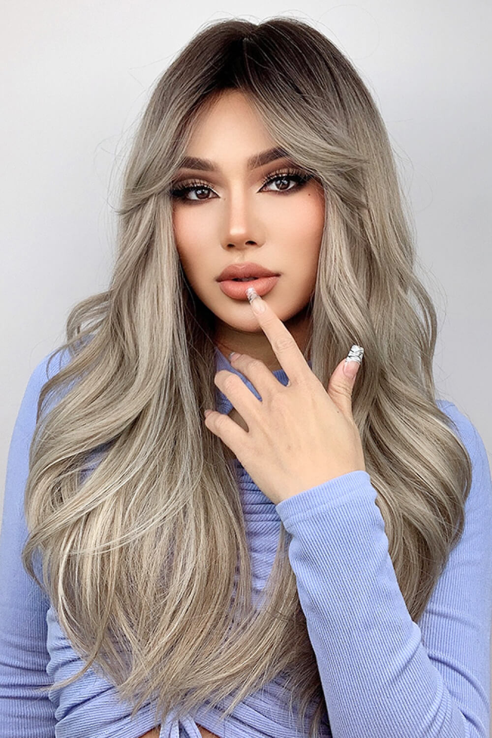 Full Machine Long Wave Wigs 26'' Easy Apparels