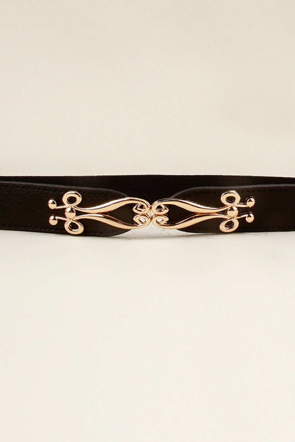 Alloy Buckle Elastic Belt Easy Apparels