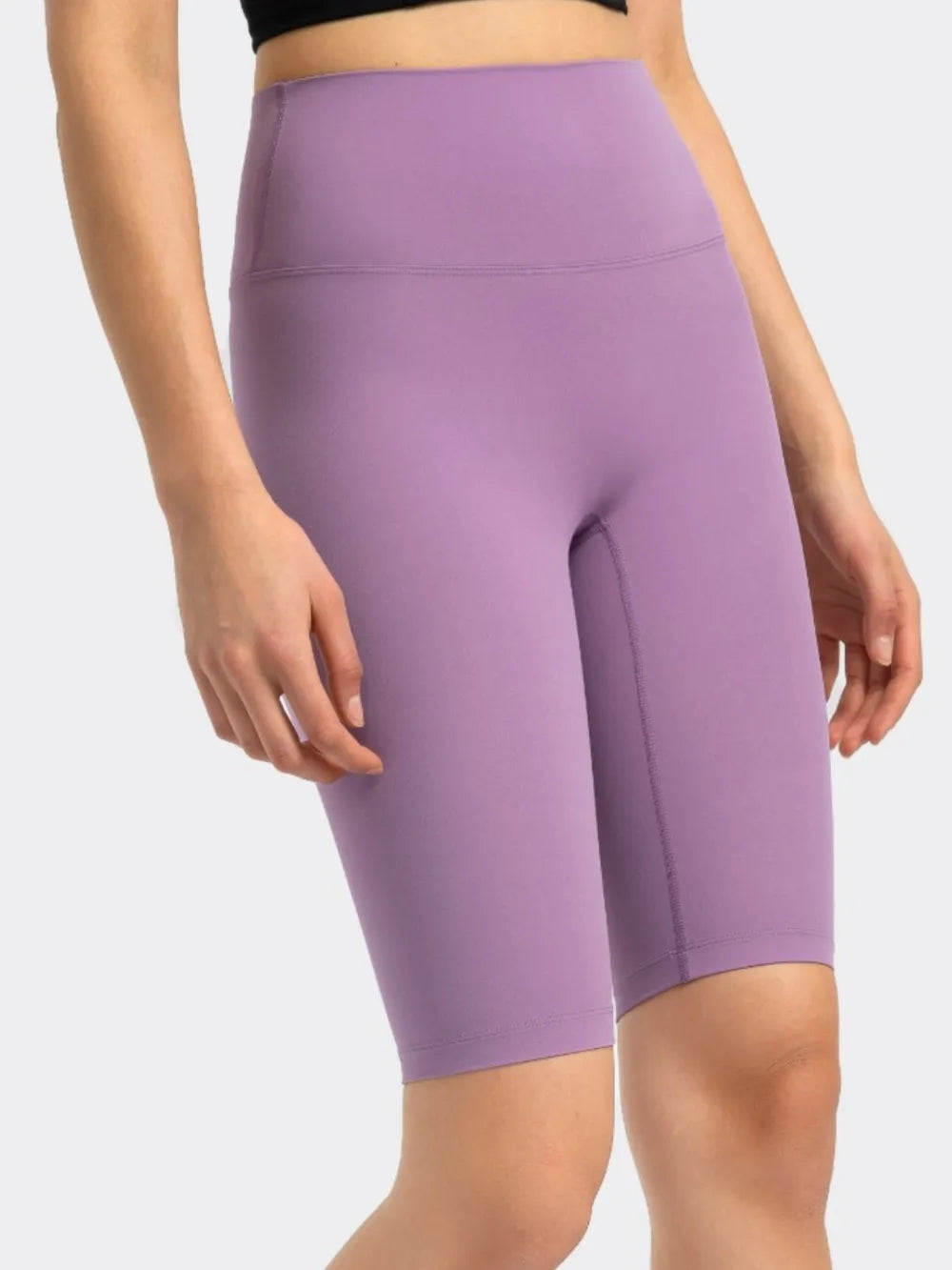 Millennia High Rise Wide Waistband Active Shorts Easy Apparels