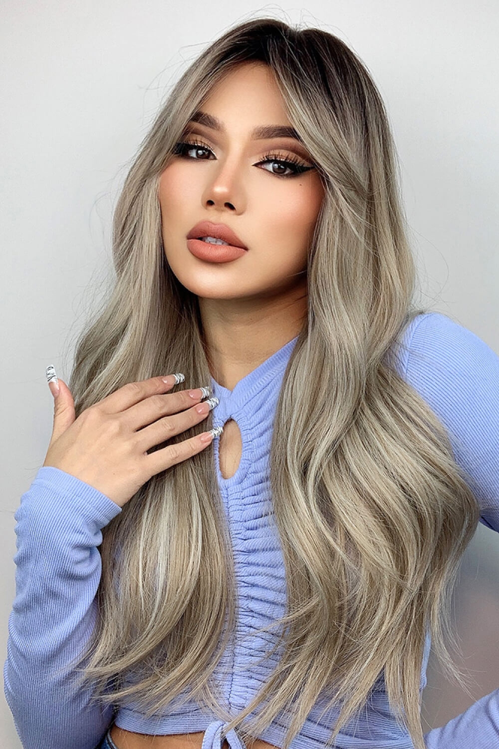 Full Machine Long Wave Wigs 26'' Easy Apparels