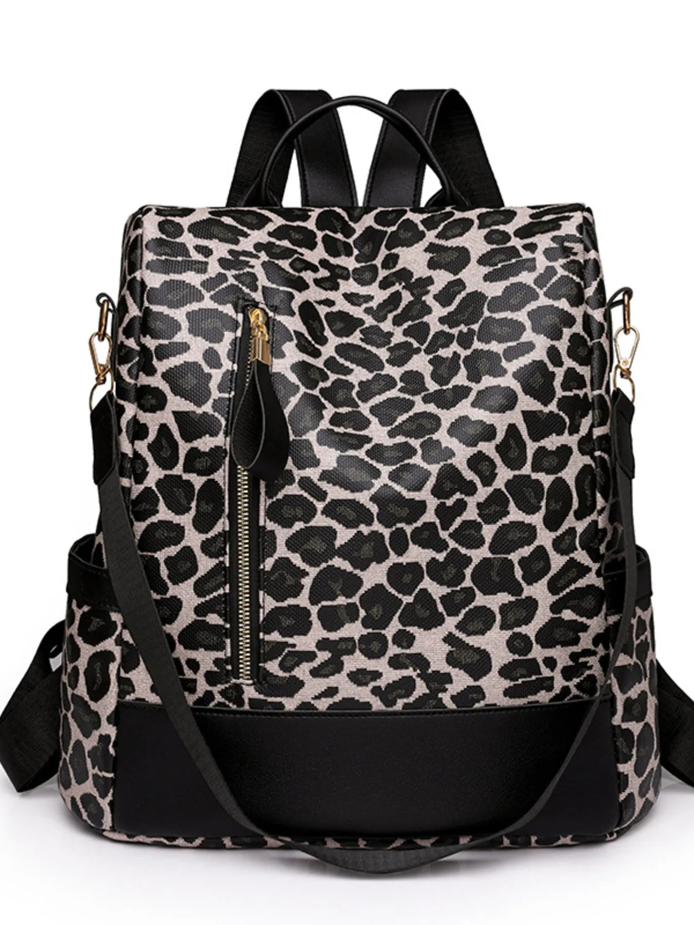 Leopard Print Backpack Bag Easy Apparels