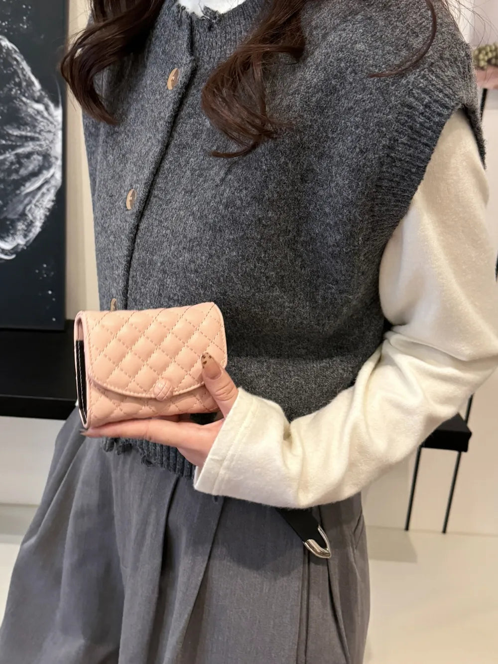 PU Leather Solid Color Wallet Easy Apparels