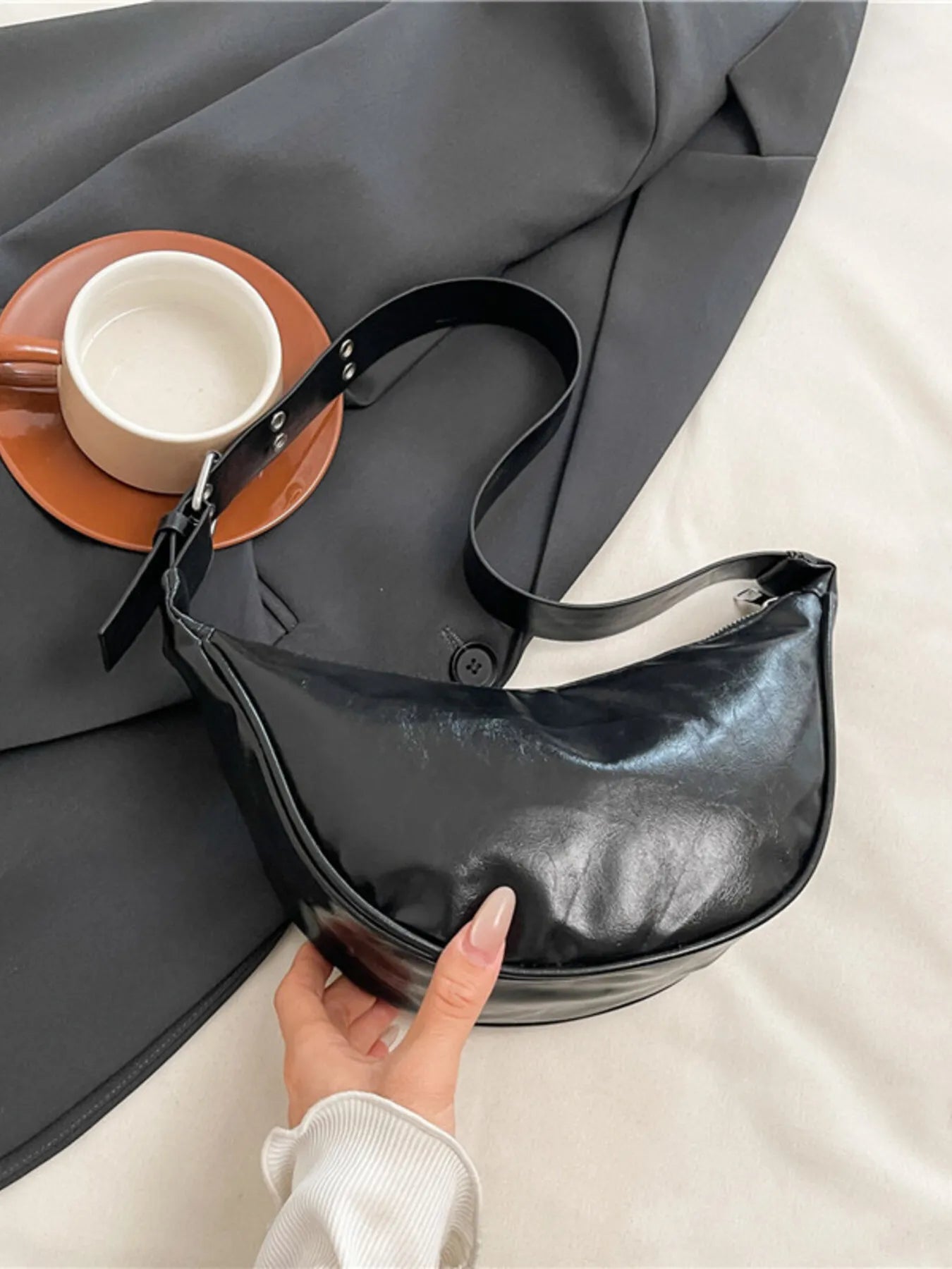 Adjustable Strap Shoulder Bag Easy Apparels