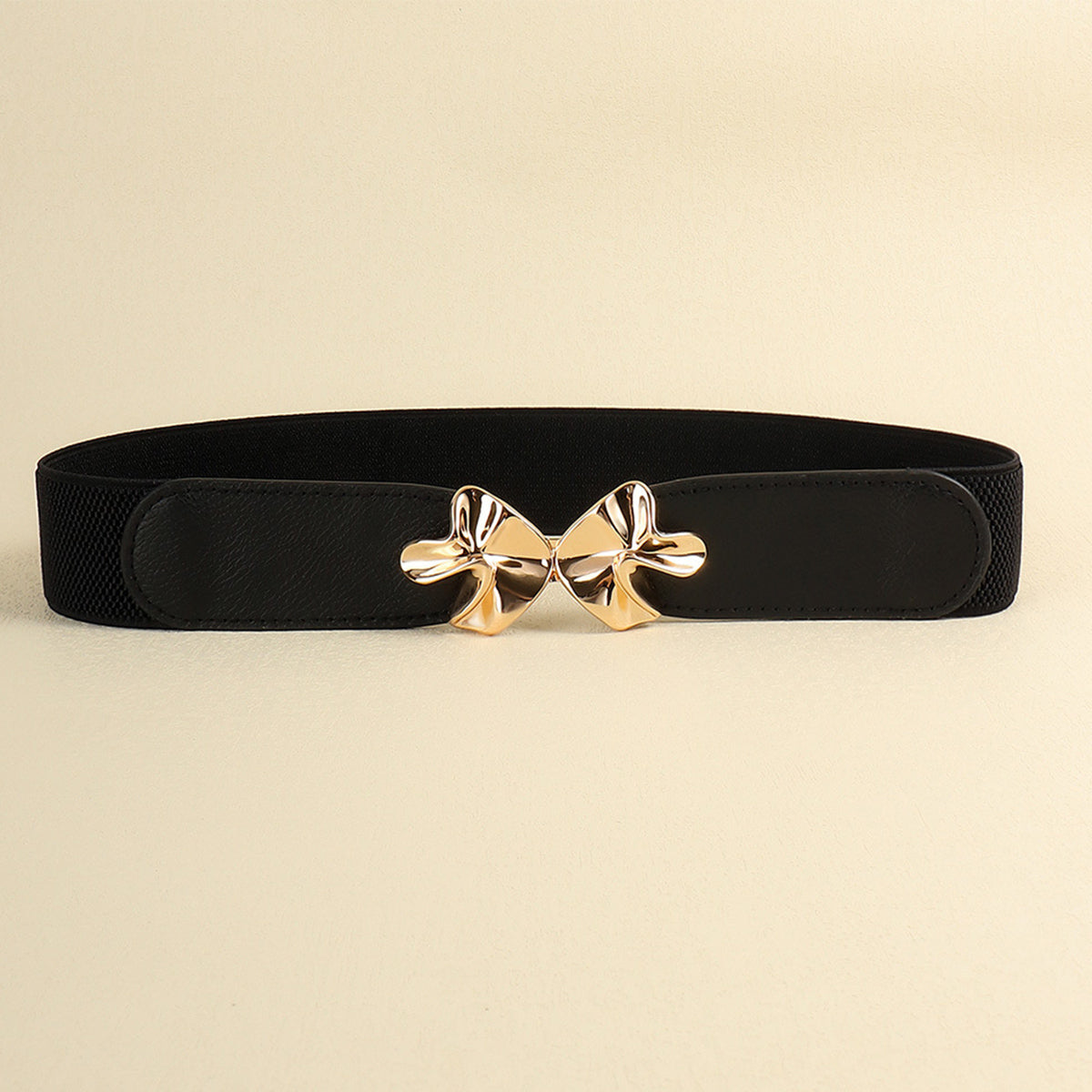 Alloy Buckle Elastic Belt Easy Apparels