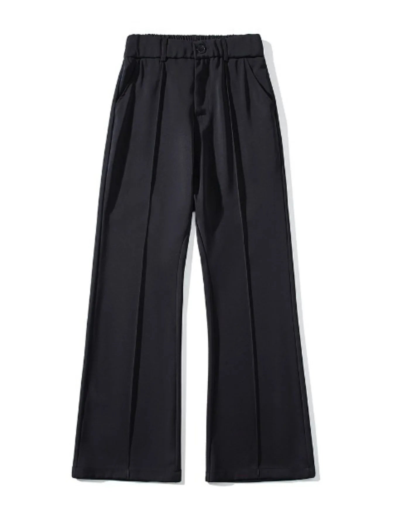 Men's Full Size High-Waisted Wide-Leg Pants Plus Size Easy Apparels