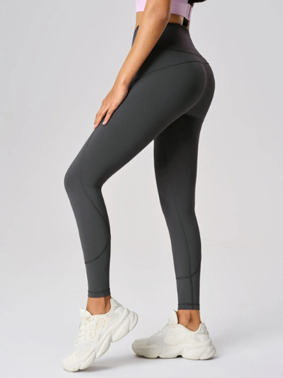 High Waist Active Leggings Easy Apparels