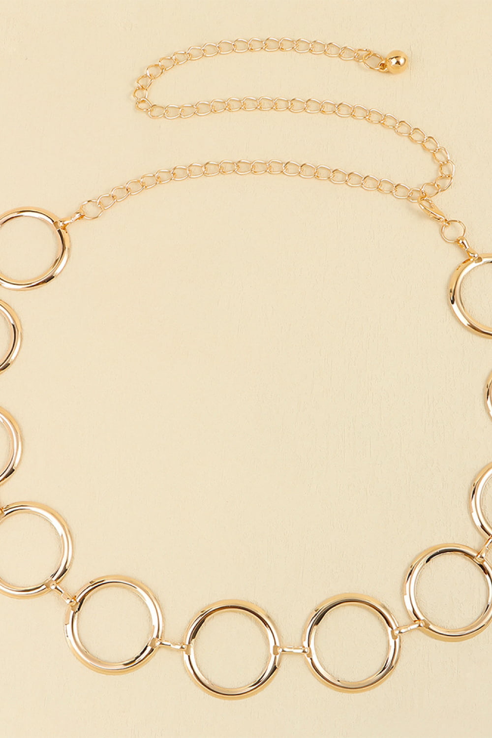 Circle Ring Chain Belt Easy Apparels