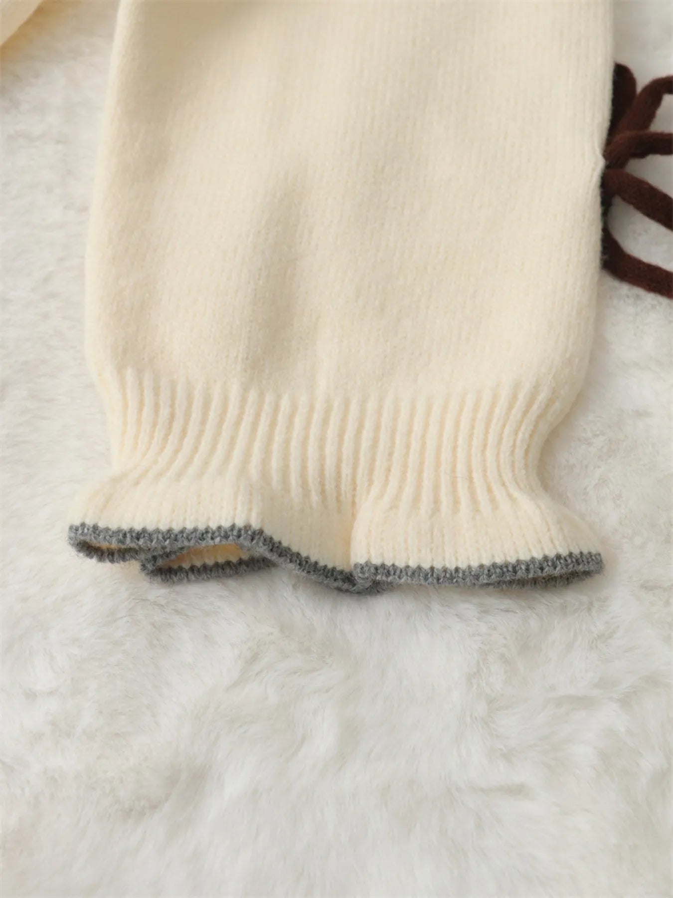 Bow Tie Button Up Cardigan Easy Apparels