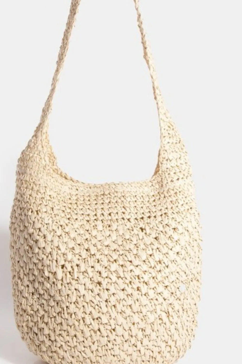 Fame Intricate Braided Hobo Shoulder Bag Easy Apparels