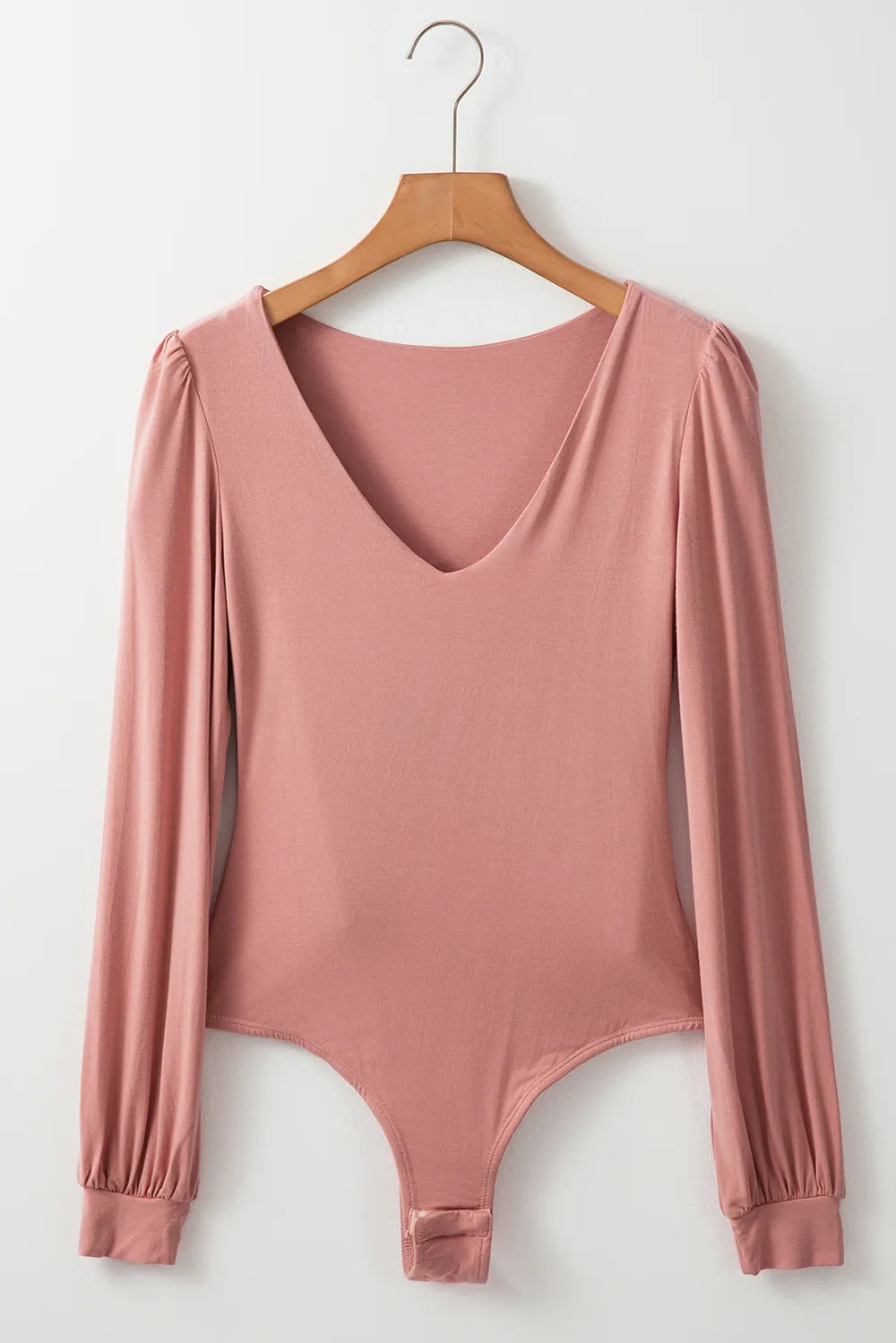 Trendsi V-Neck Long Sleeve Bodysuit