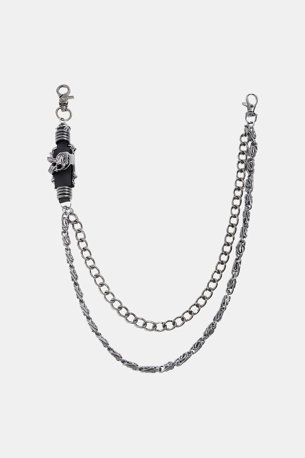 Double Layer Alloy Chain Belt Easy Apparels