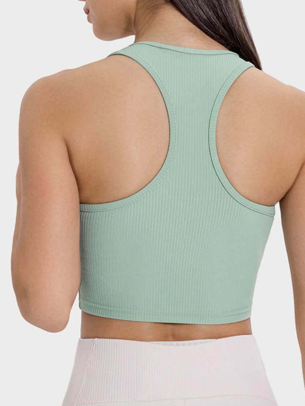 Millennia Scoop Neck Wide Strap Active Tank Easy Apparels