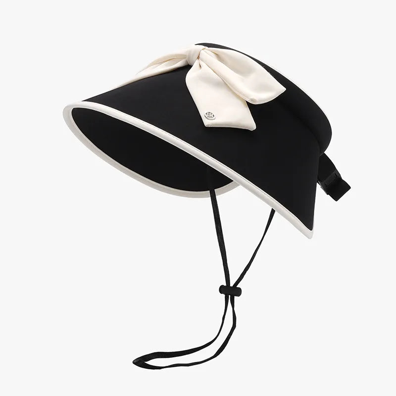 Bow Ice Silk Sun Hat Easy Apparels