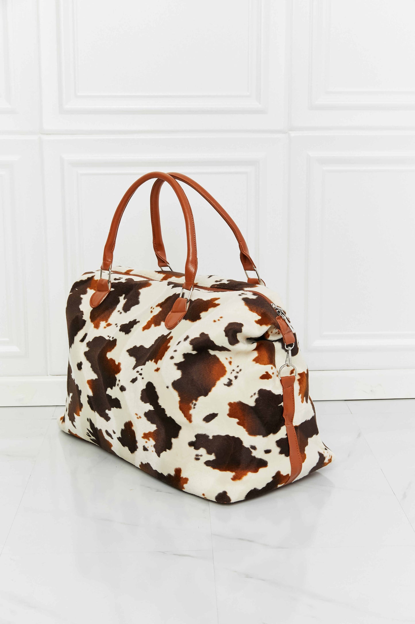 Animal Print Plush Weekender Bag Easy Apparels