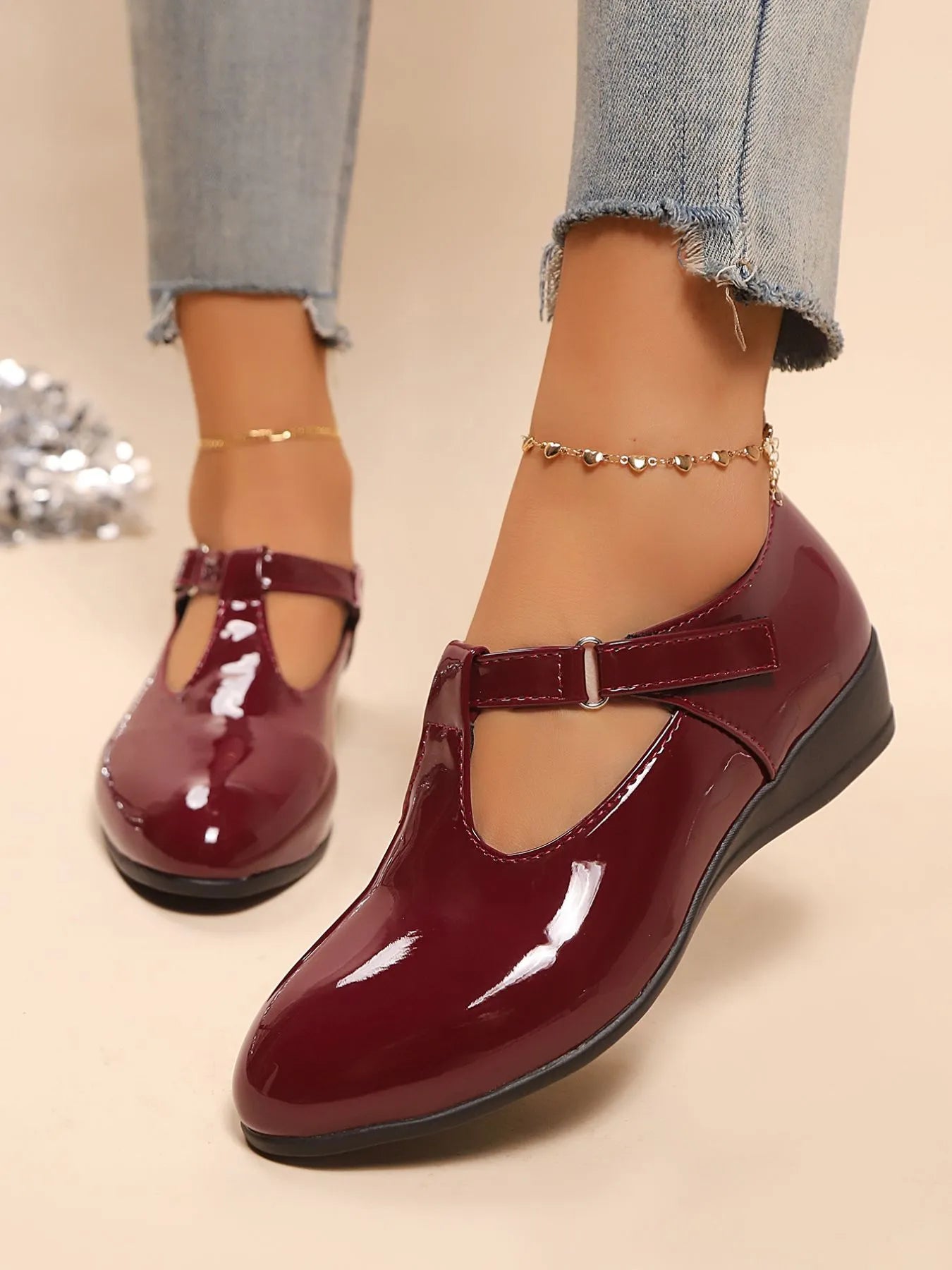Point Toe Wedge Loafers Easy Apparels