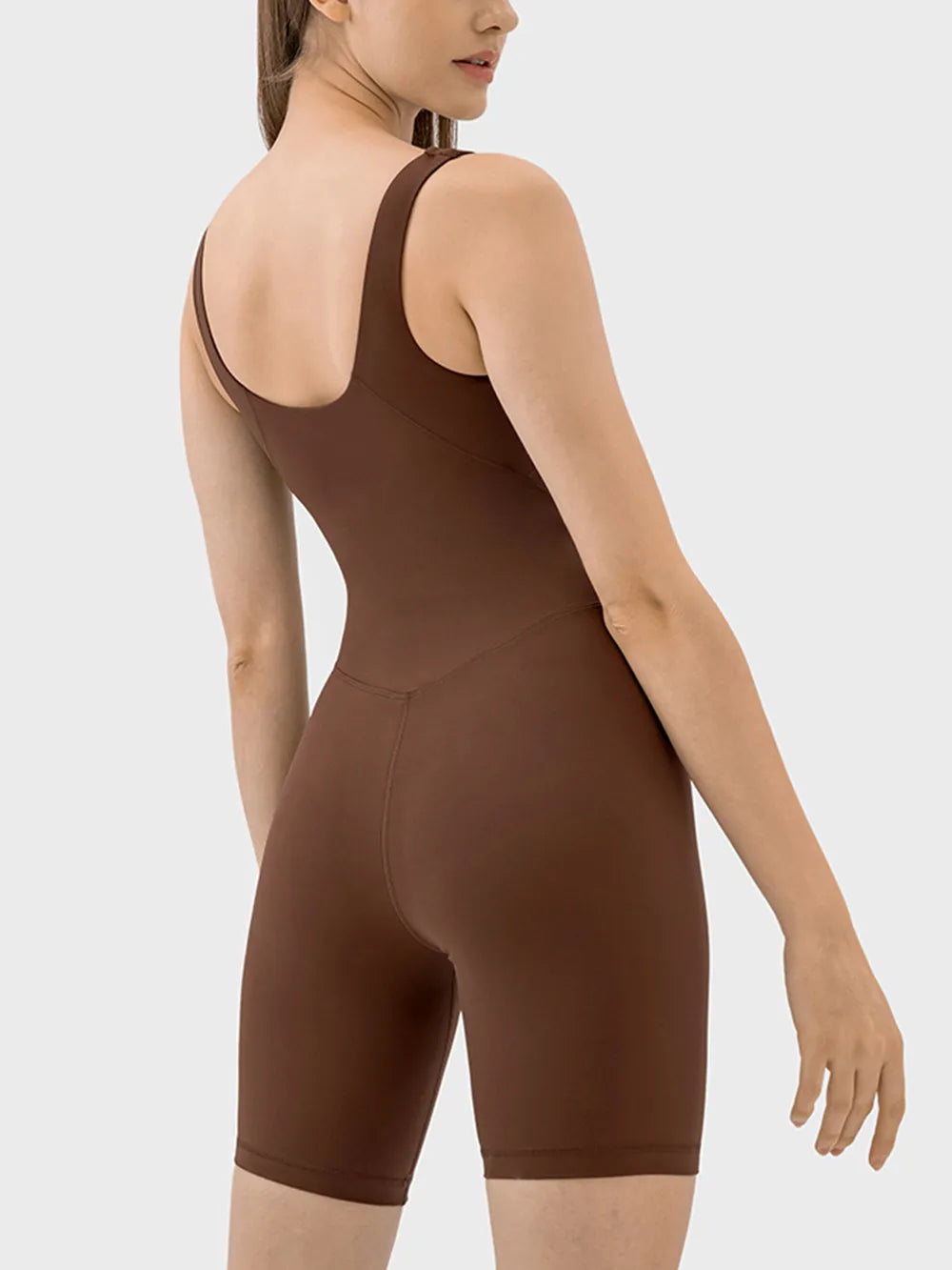 Millennia Wide Strap Active Romper Easy Apparels