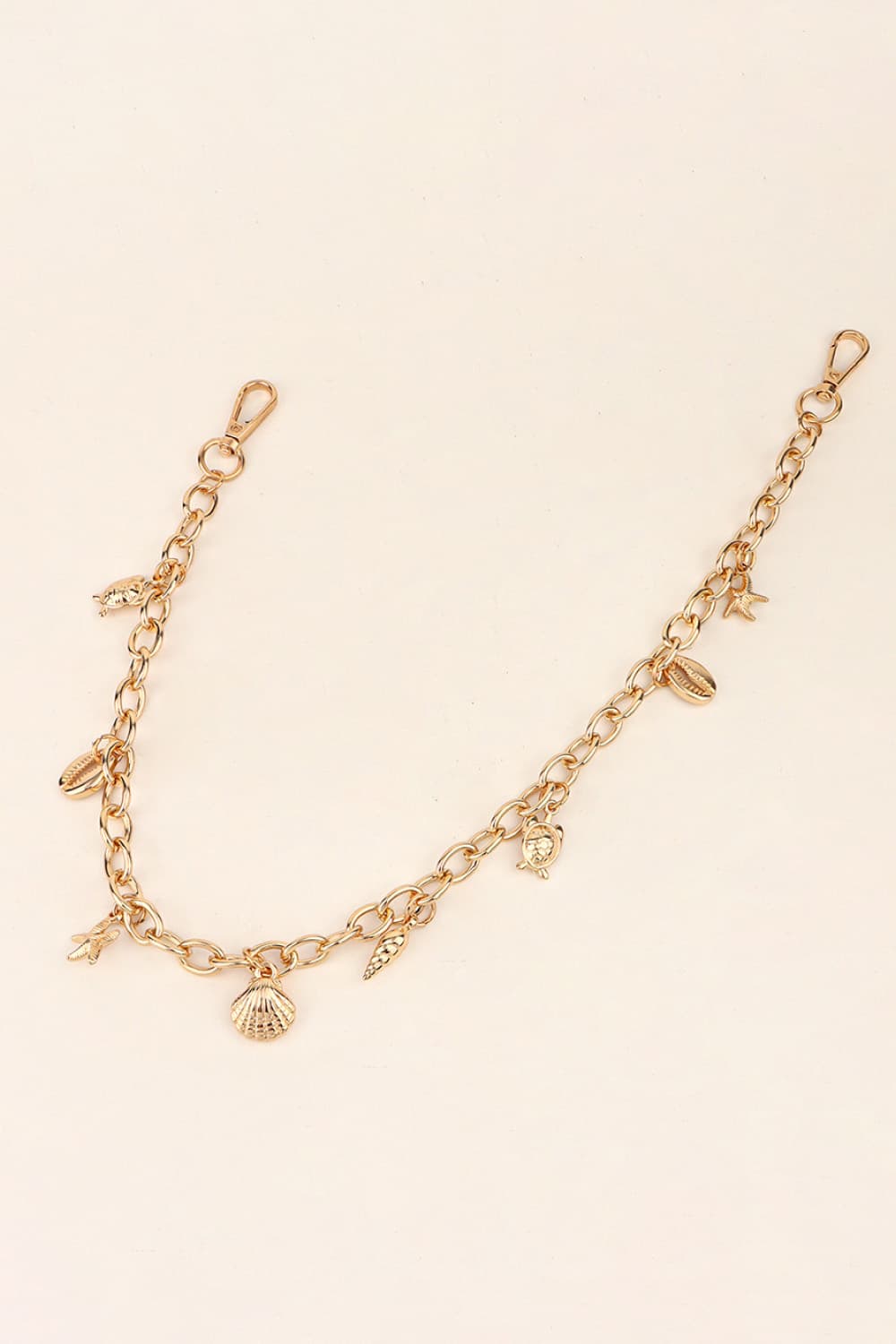 Sea Element Charm Iron Chain Belt Easy Apparels