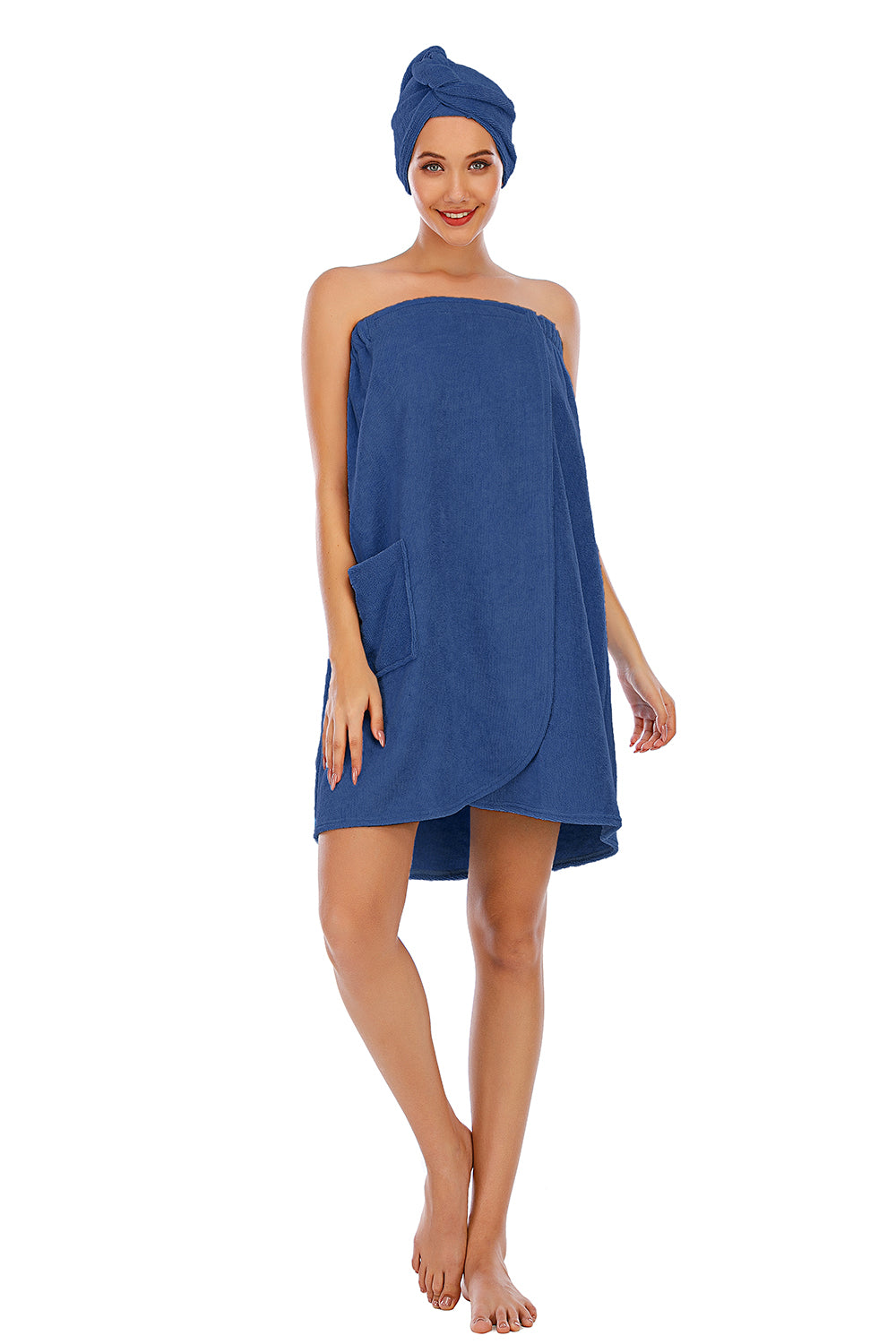 Strapless Robe with pocket Easy Apparels