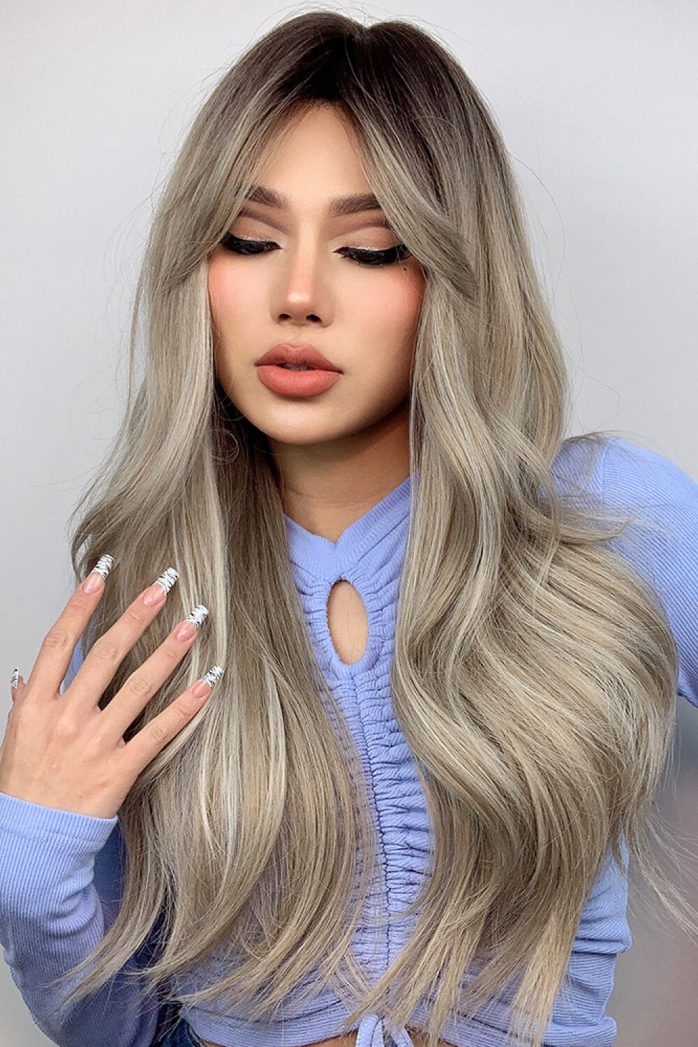 Full Machine Long Wave Wigs 26'' Easy Apparels