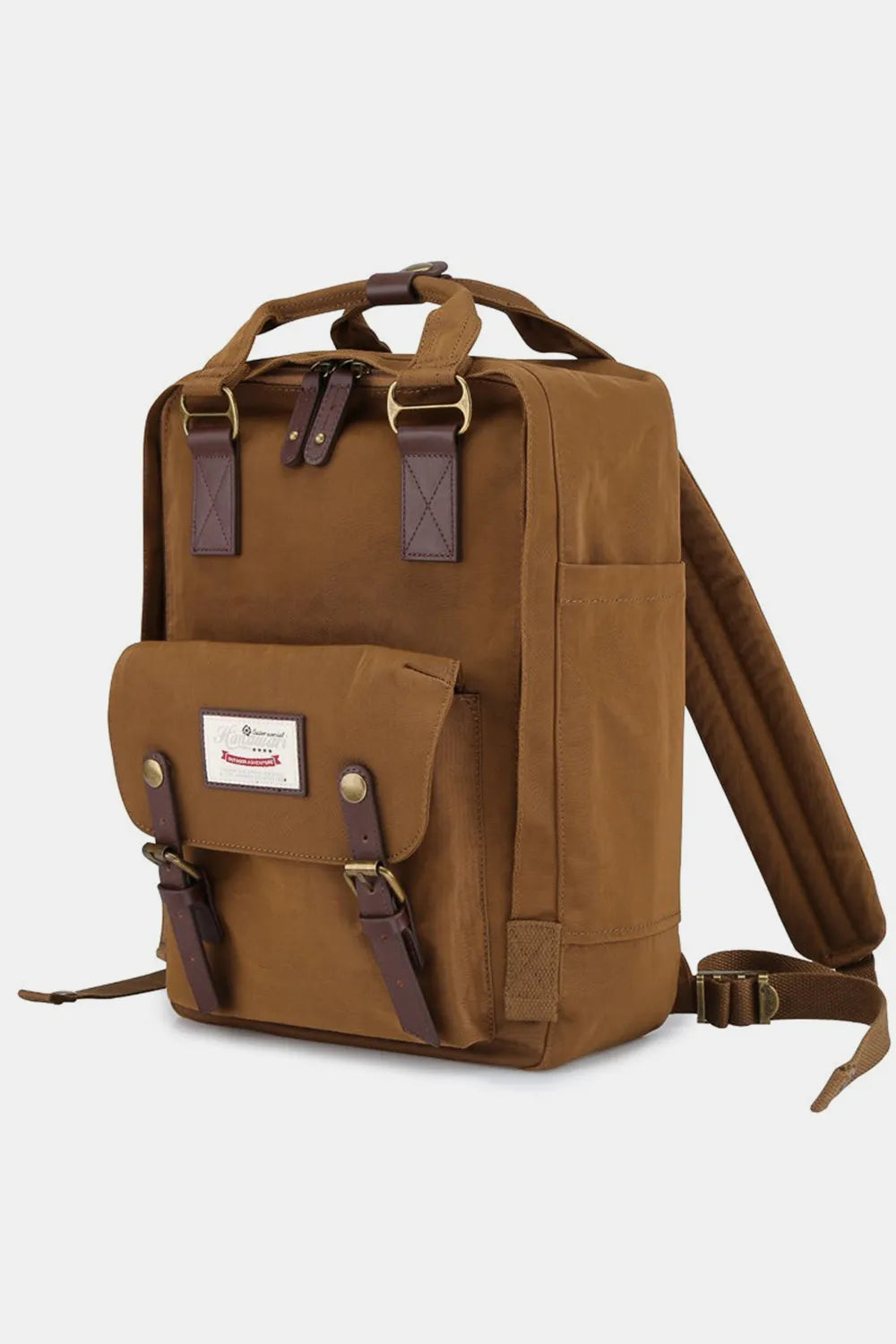 Himawari Contrast Waterproof Nylon Backpack Bag Easy Apparels