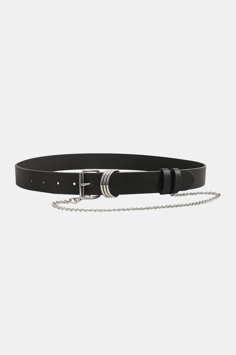 PU Leather Alloy Chain Belt Easy Apparels