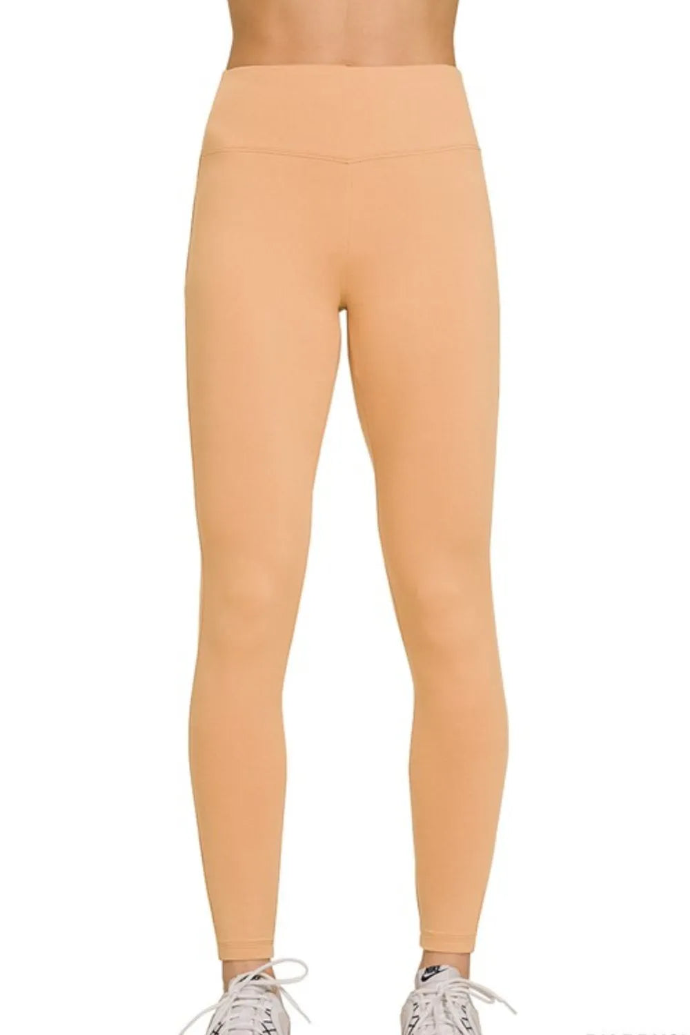 Zenana Microfiber Waistband Leggings DK BRUSH Easy Apparels