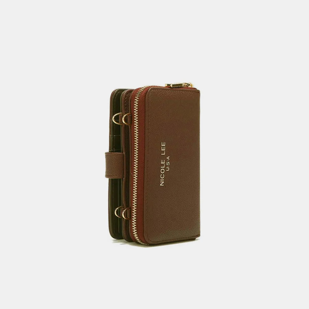 Nicole Lee USA 2 Piece Phone Case Crossbody Wallet Easy Apparels