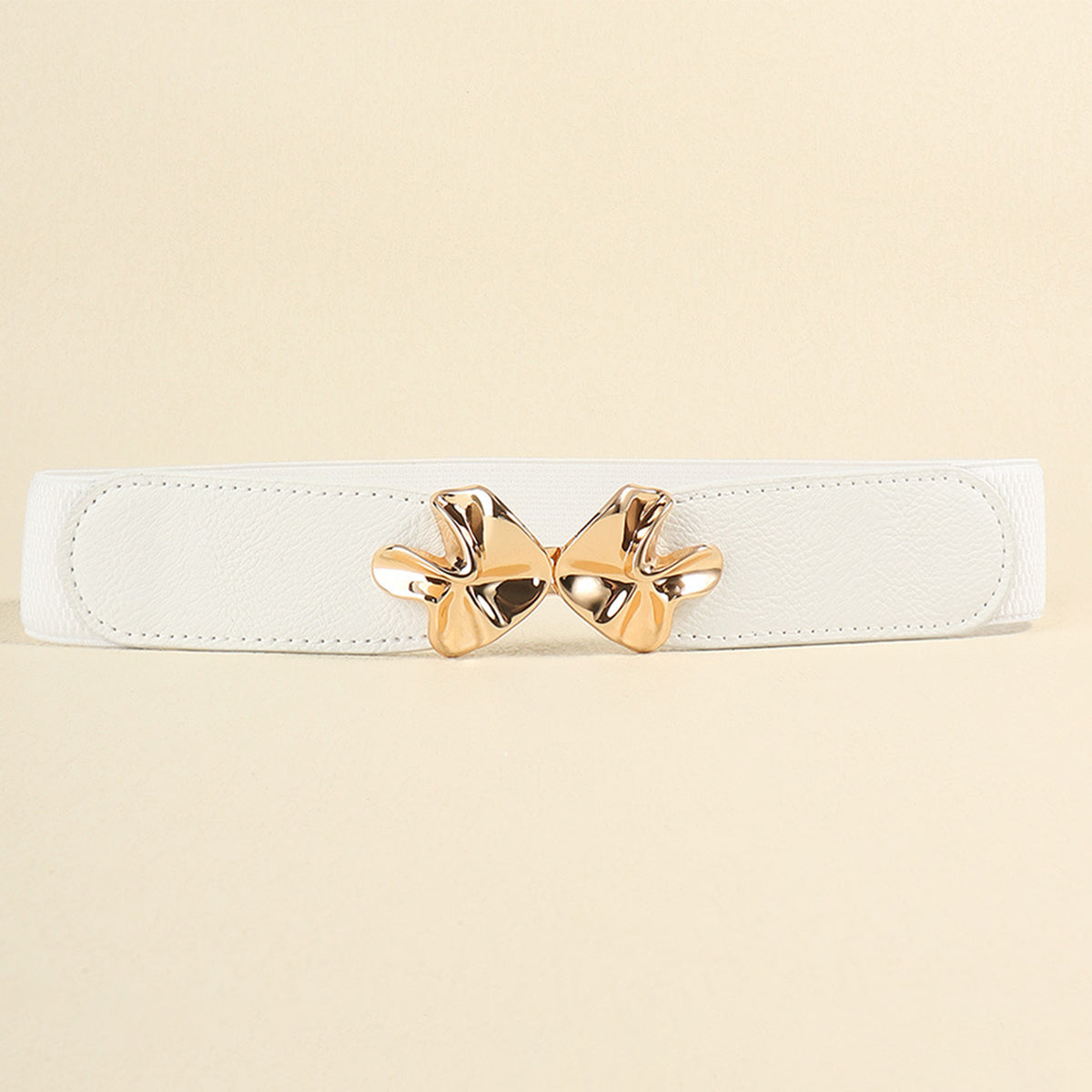 Alloy Buckle Elastic Belt Easy Apparels