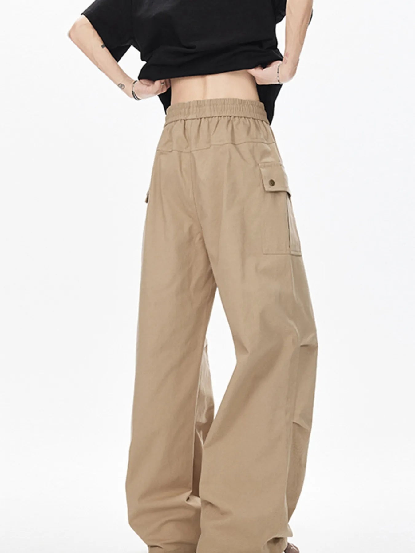 Men's Drawstring Cargo Pants Easy Apparels