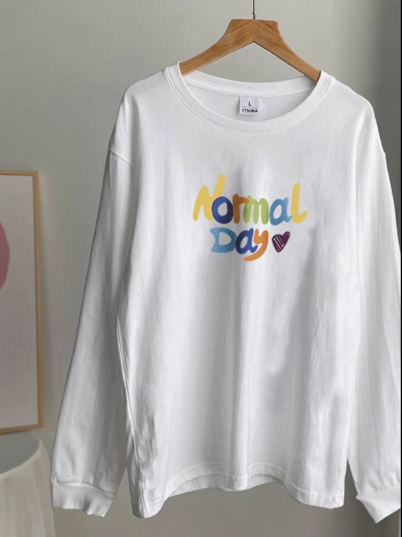 Trendsi Normal Day Long Sleeve T-Shirt