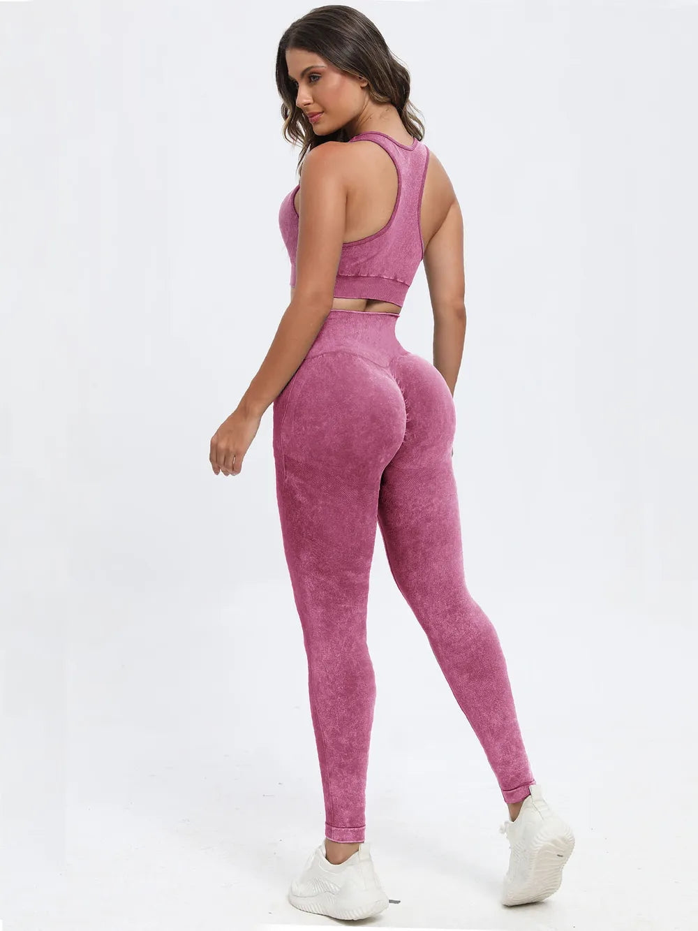 Scoop Neck Wide Strap Top and Pants Active Set Easy Apparels