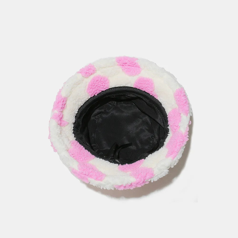 Contrast Heart Bucket Hat Easy Apparels