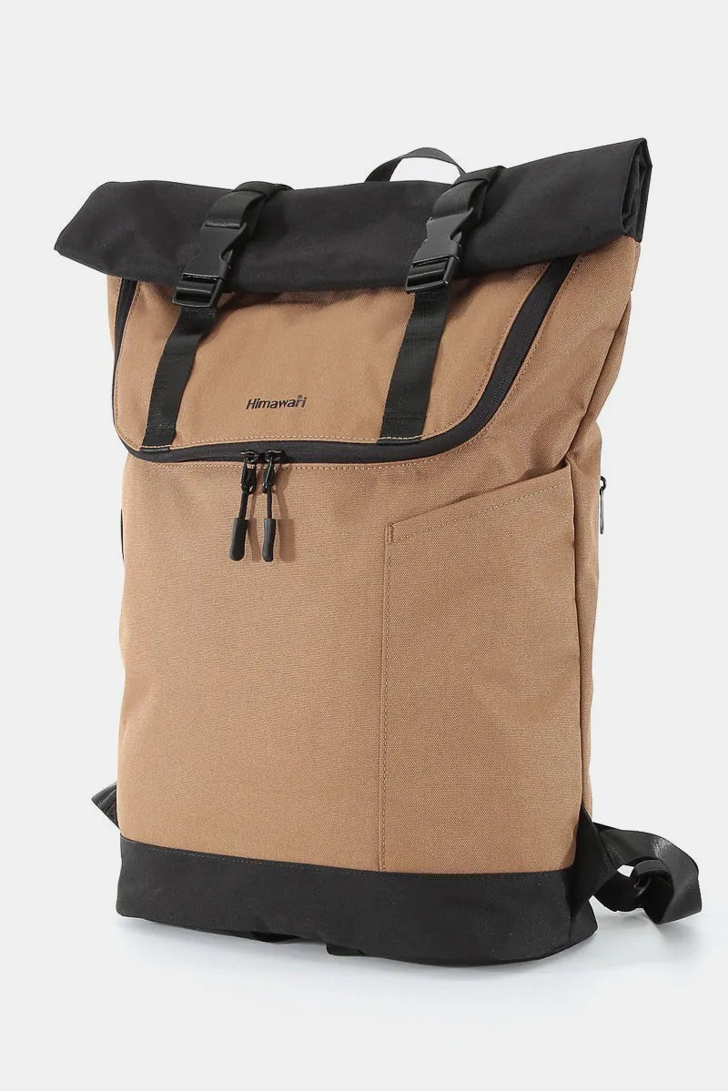 Himawari Contrast Waterproof Canvas Backpack Bag Easy Apparels