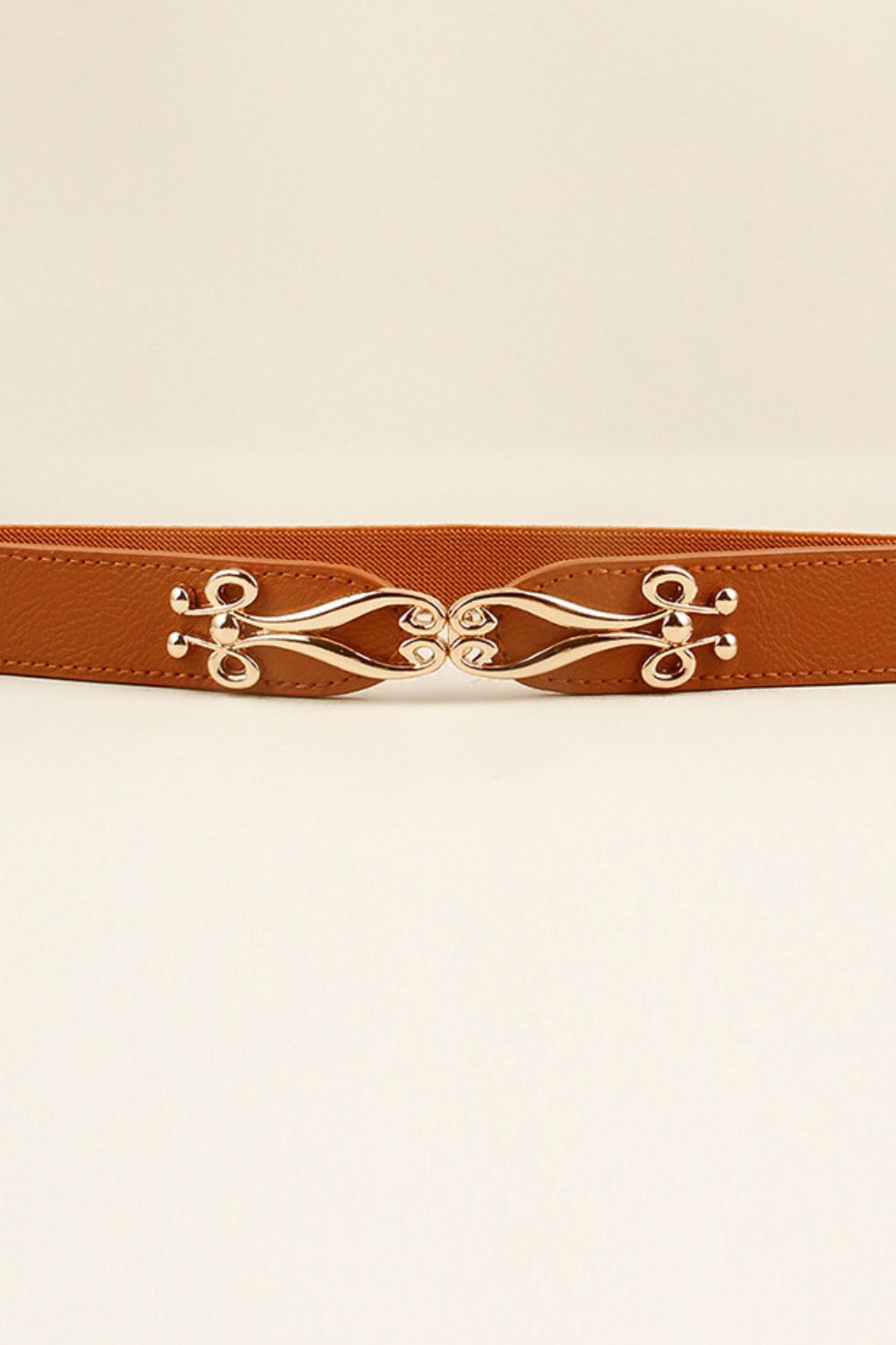 Alloy Buckle Elastic Belt Easy Apparels