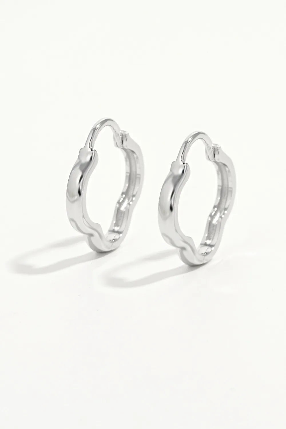 925 Sterling Silver Inlaid Zircon Earrings Easy Apparels
