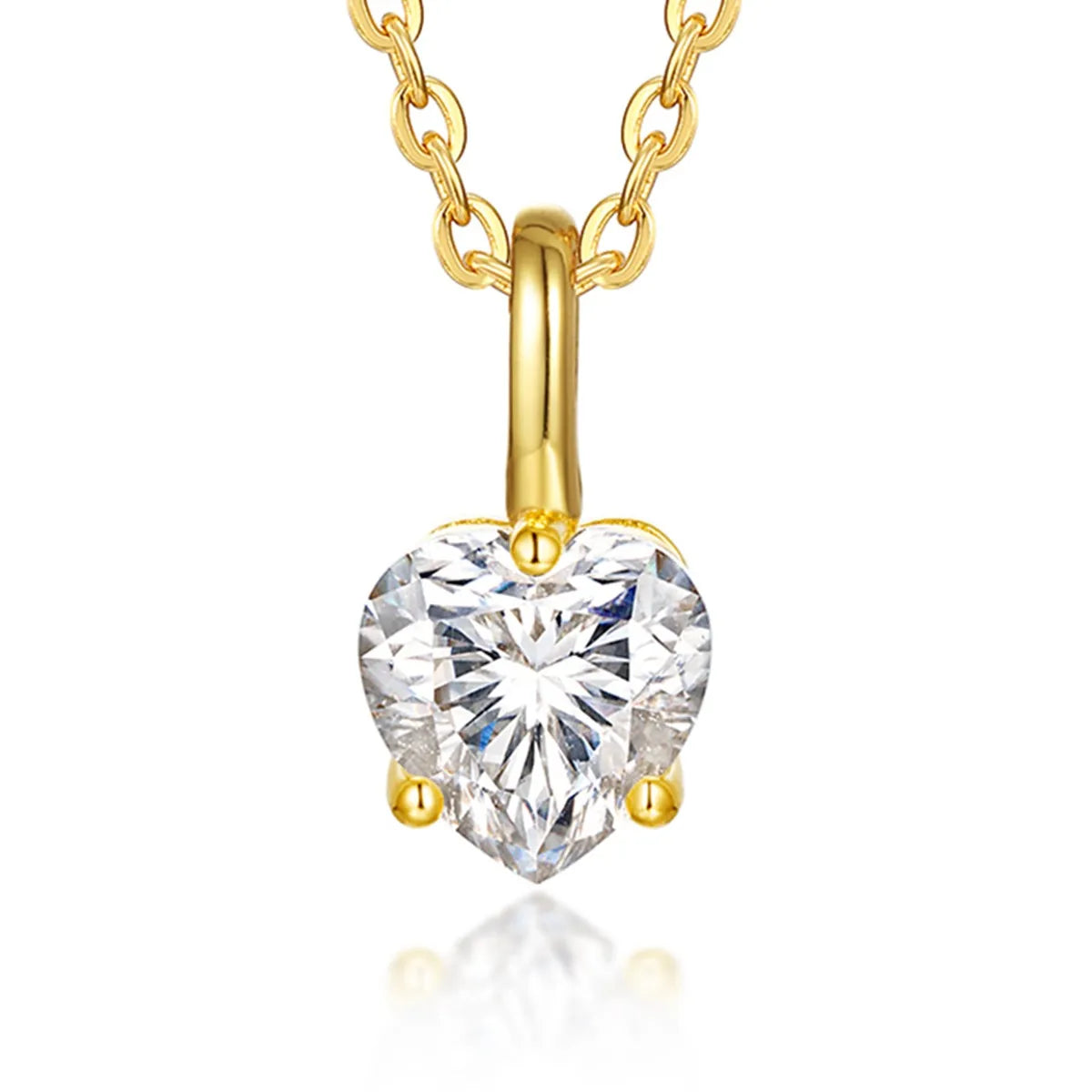 Heart Shape Pendant Necklace Easy Apparels