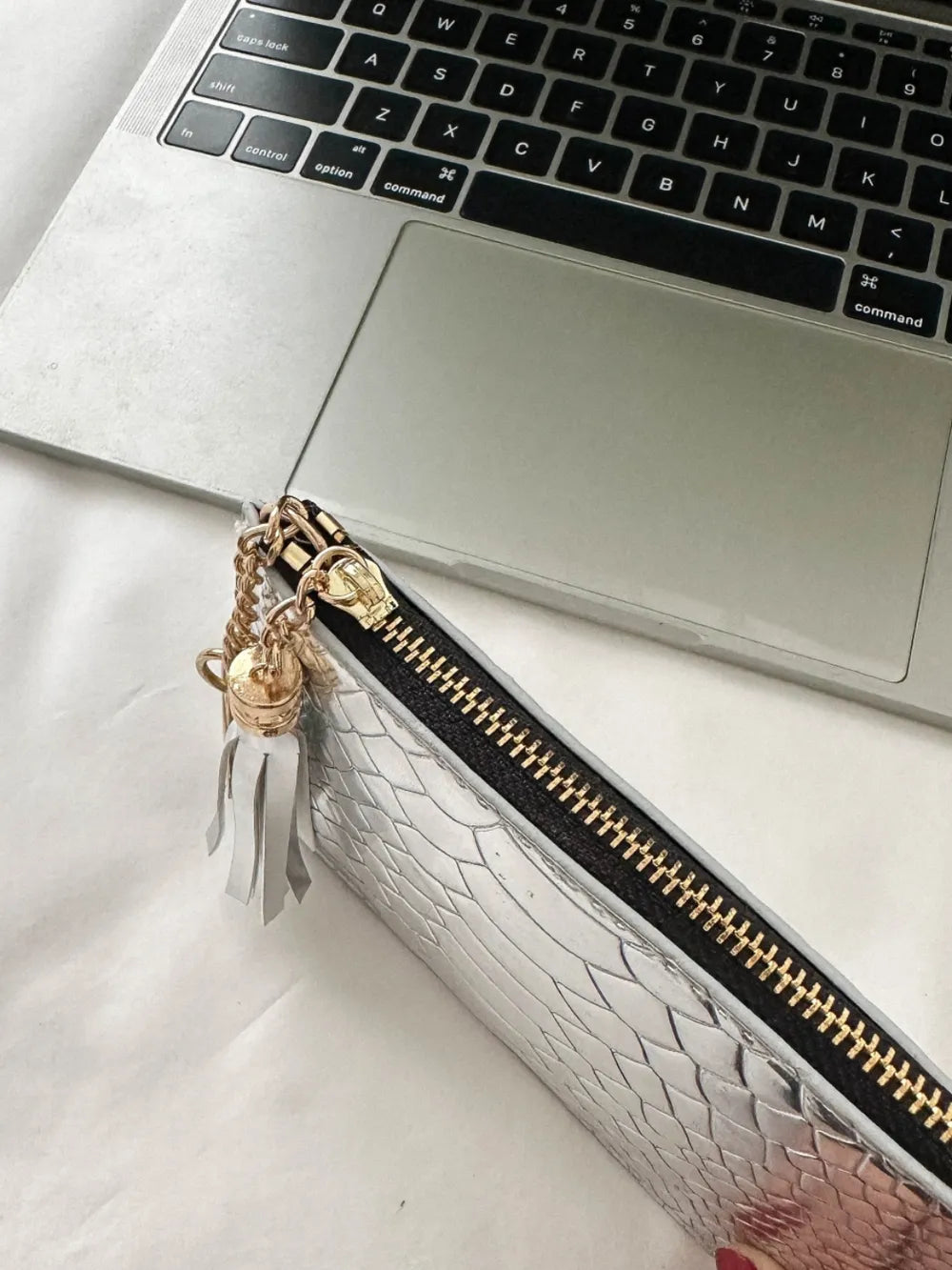 PU Leather Tassel Trim Card Case Easy Apparels