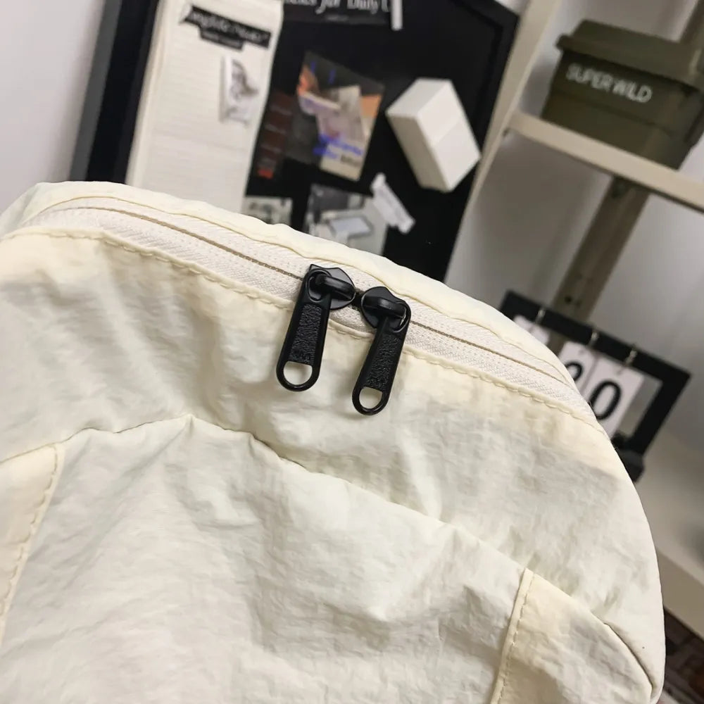 Drawstring Nylon Backpack Bag Easy Apparels