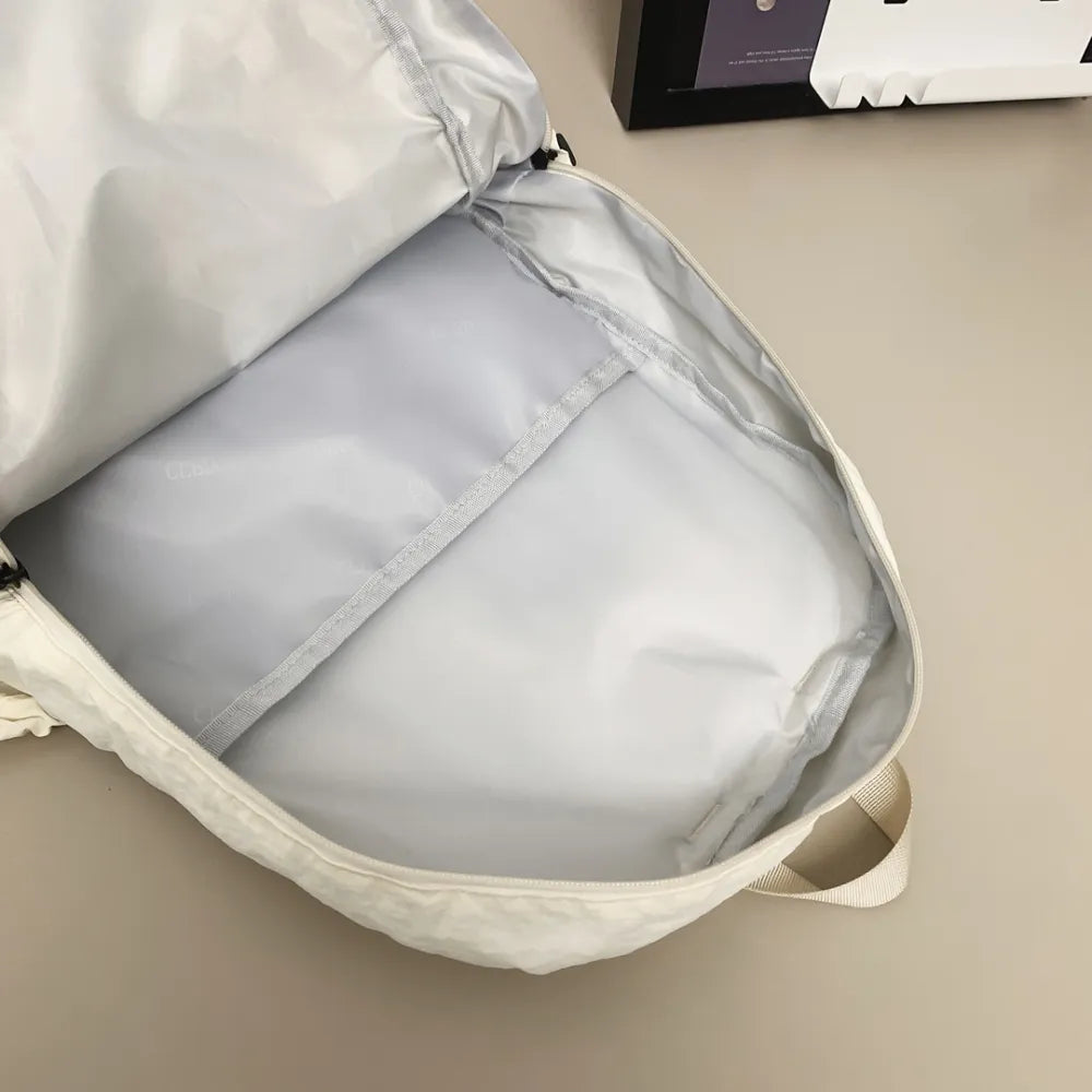 Drawstring Nylon Backpack Bag Easy Apparels