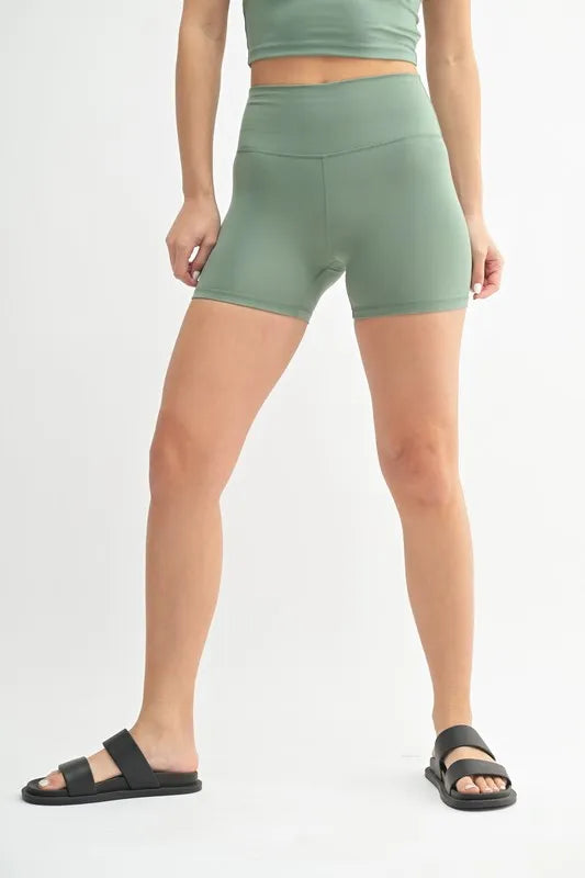 MONO B Venice Cloud Light Contour Biker Shorts Easy Apparels