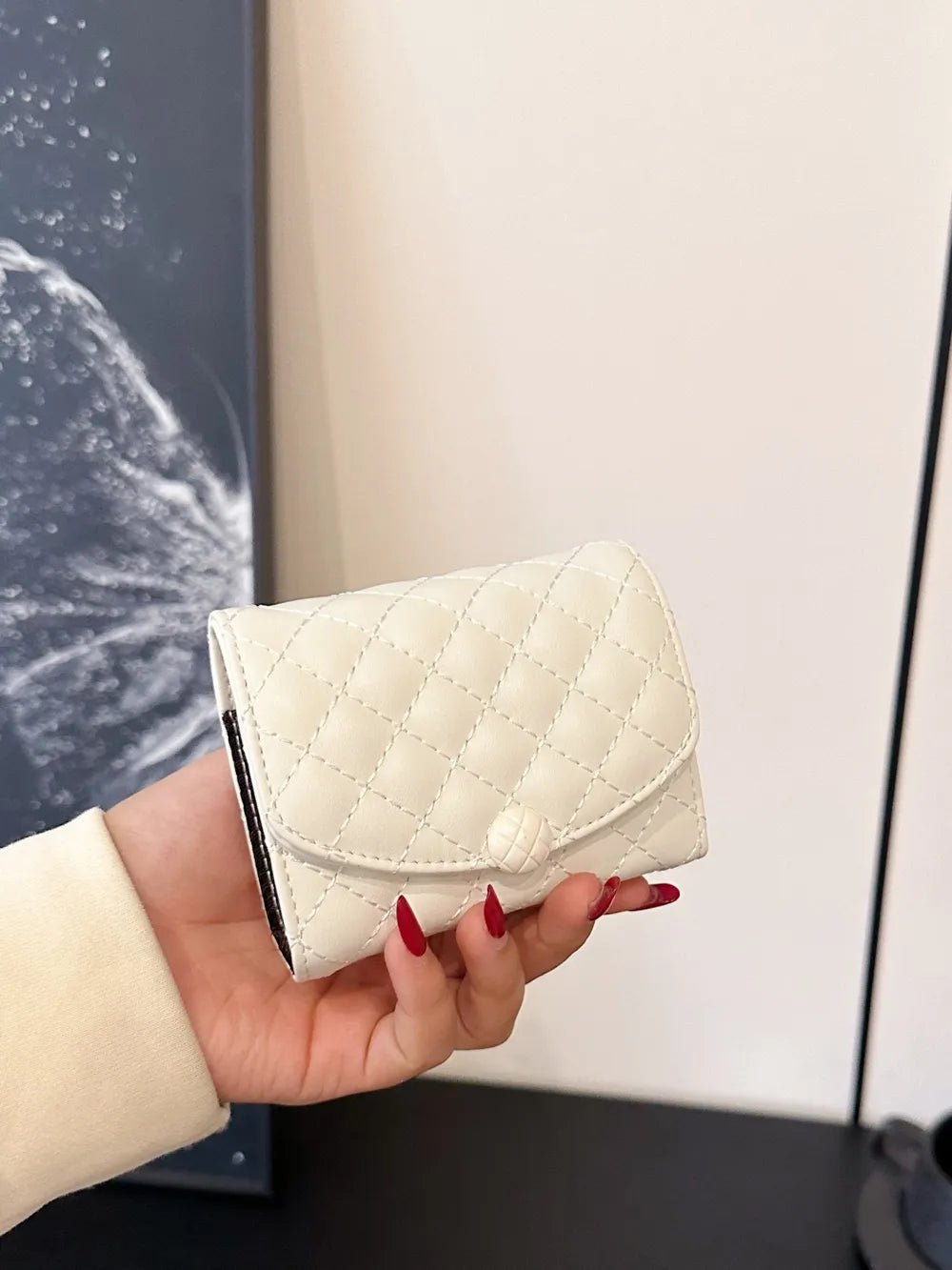 PU Leather Solid Color Wallet Easy Apparels