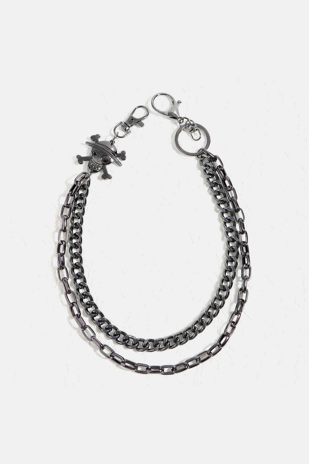Treasure Point Shape Double Layer Alloy Belt Easy Apparels